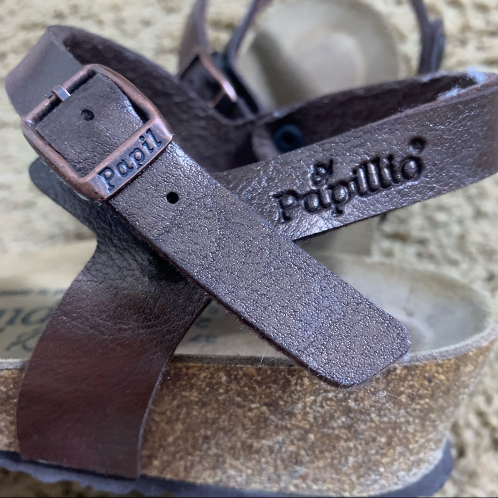Birkenstock Brown Strappy Sandals - Picture 5 of 8